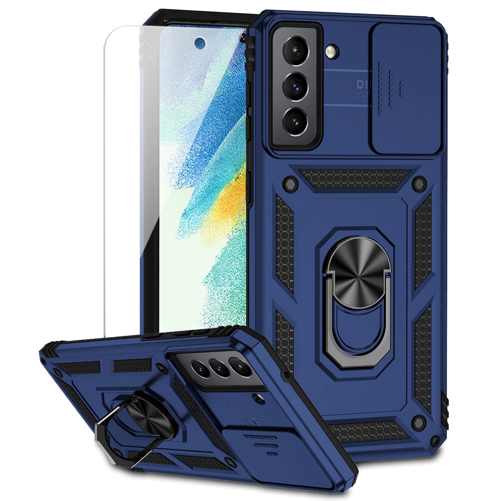 Amazon.com: for Samsung Galaxy S21 FE 5G Case with Camera Lens
